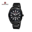 Naviforce Classic Steel – Estilo e Confiança Instantânea + Relógio Masculino em Aço Inox à Prova d’Água com Data